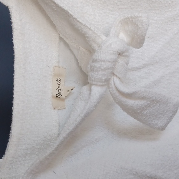 White Ruffled Women's Top - Picture 2 of 8